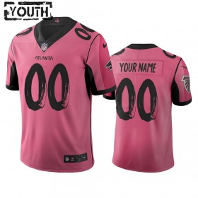 Camiseta Niño NFL Atlanta Falcons Personalizar Rosa City Edition Vapor Limited